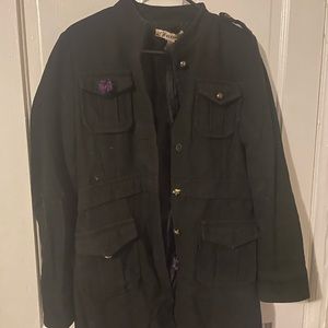 Forever women's L black coat